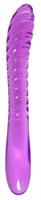 Фиолетовый двусторонний фаллоимитатор Frica - 23 см. - фото 319049