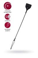 Черный гладкий стек с тонкой ручкой - 48 см. 200726 - фото 865164