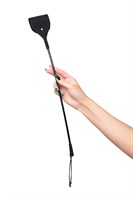 Черный гладкий стек с тонкой ручкой - 48 см. 200726 - фото 865165