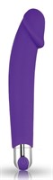 Фиолетовый вибратор Rechargeable IJOY Silicone Dildo - 16,5 см. 201131 - фото 806321