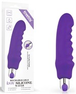 Фиолетовый вибратор Rechargeable IJOY Silicone Waver - 16,5 см. 201132 - фото 70472