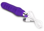 Фиолетовый вибратор Rechargeable IJOY Silicone Waver - 16,5 см. 201132 - фото 70473