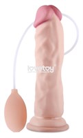 Телесный фаллоимитатор 8.5 Soft Ejaculation Cock - 21,6 см. 201143 - фото 592723