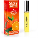 Парфюмированное средство для тела с феромонами Sexy Sweet с ароматом апельсина - 10 мл. - фото 1339599