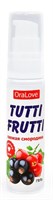 Гель-смазка Tutti-frutti со вкусом смородины - 30 гр. - фото 1369881