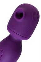 Фиолетовый универсальный стимулятор Kisom - 24 см. - фото 1339649