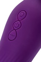 Фиолетовый универсальный стимулятор Kisom - 24 см. - фото 1339650