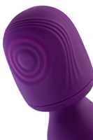 Фиолетовый универсальный стимулятор Kisom - 24 см. - фото 1339651