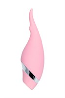 Розовый многофункциональный стимулятор Dahlia - 14 см. - фото 1339684