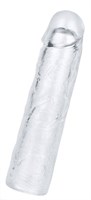 Прозрачная насадка-удлинитель Flawless Clear Penis Sleeve Add 2 - 19 см. - фото 1347862
