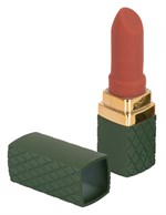 Зеленый вибратор-помада Luxurious Lipstick Vibrator - фото 1340549