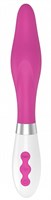 Розовый вибратор Athamas конической формы - 22,7 см. - фото 1417983