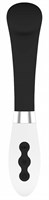 Черный вибратор Aceso с утолщенной головкой - 20,8 см. - фото 1340688