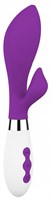 Фиолетовый вибратор-кролик Achelois - 21,8 см. - фото 1417989