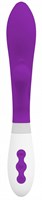 Фиолетовый вибратор-кролик Agave - 23,1 см. - фото 1417996