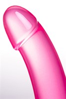 Розовый реалистичный фаллоимитатор Fush - 18 см. - фото 1340839