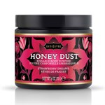 Пудра для тела Honey Dust Body Powder с ароматом клубники - 170 гр. - фото 1341436