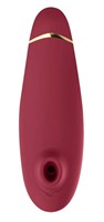 Бордовый клиторальный стимулятор Womanizer Premium 2 - фото 1341994