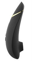 Черный клиторальный стимулятор Womanizer Premium 2 - фото 1342001