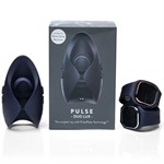 Инновационный мастурбатор PULSE Duo Lux с 2 пультами-часами - фото 1370278