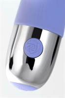 Сиреневый вибратор с клиторальной стимуляцией Crocus - 17,5 см. - фото 1342393