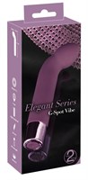 Фиолетовый G-стимулятор с вибрацией G-Spot Vibe - 16 см. - фото 1413843