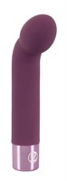 Фиолетовый G-стимулятор с вибрацией G-Spot Vibe - 16 см. - фото 1413838