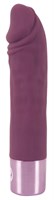 Фиолетовый вибратор-реалистик Realistic Vibe - 14,3 см. - фото 1370314