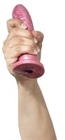Розовый фаллоимитатор Golden Rose Dildo Small - 13,5 см. 202619