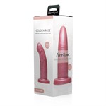 Розовый фаллоимитатор Golden Rose Dildo Small - 13,5 см. 202619