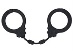 Черные силиконовые наручники Suppression - фото 306761