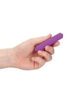 Набор фиолетовых вагинальных расширителей с вибропулей Silicone Vaginal Dilator Set - фото 341952