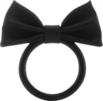 Черное эрекционное кольцо Gentlemans Ring - фото 342619
