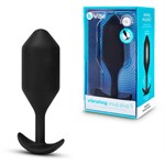 Черная вибропробка для ношения Vibrating Snug Plug 5 - 16,5 см. 203264 - фото 30399