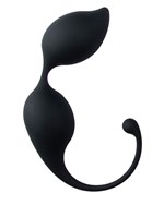 Черные вагинальные шарики Jiggle Mouse - фото 1370593