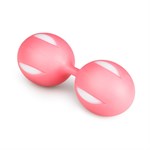 Розовые вагинальные шарики Wiggle Duo - фото 1370603