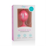 Розовые вагинальные шарики Wiggle Duo - фото 1370605