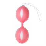Розовые вагинальные шарики Wiggle Duo - фото 1370602