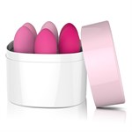 Набор из 6 розовых вагинальных шариков FemmeFit Pelvic Muscle Training Set - фото 382061