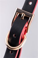 Черно-красный бондажный набор Bow-tie - фото 1344122