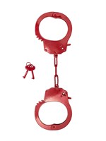 Красные стальные наручники - фото 1346274