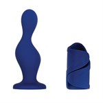 Мужской набор в синем цвете In s   Out s: вибромастурбатор и анальный плаг - фото 390782