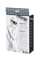 Черная маска Anonymo из искусственной кожи - фото 1346704