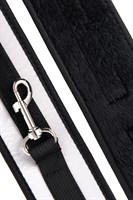 Серебристо-черные наручники Anonymo - фото 1346879