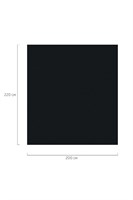 Черная простыня для секса из ПВХ - 220 х 200 см. - фото 1414811