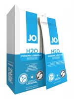 Лубрикант на водной основе JO Personal Lubricant H2O - 12 саше по 10 мл. 222080 - фото 626898