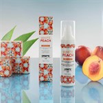 Разогревающее массажное масло Gourmet White Peach Organic с органическими ингредиентами - 50 мл. 222268 - фото 65121