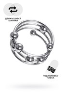 Большое металлическое кольцо под головку пениса 223723