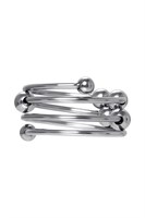 Большое металлическое кольцо под головку пениса 223723