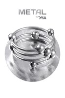 Большое металлическое кольцо под головку пениса 223723